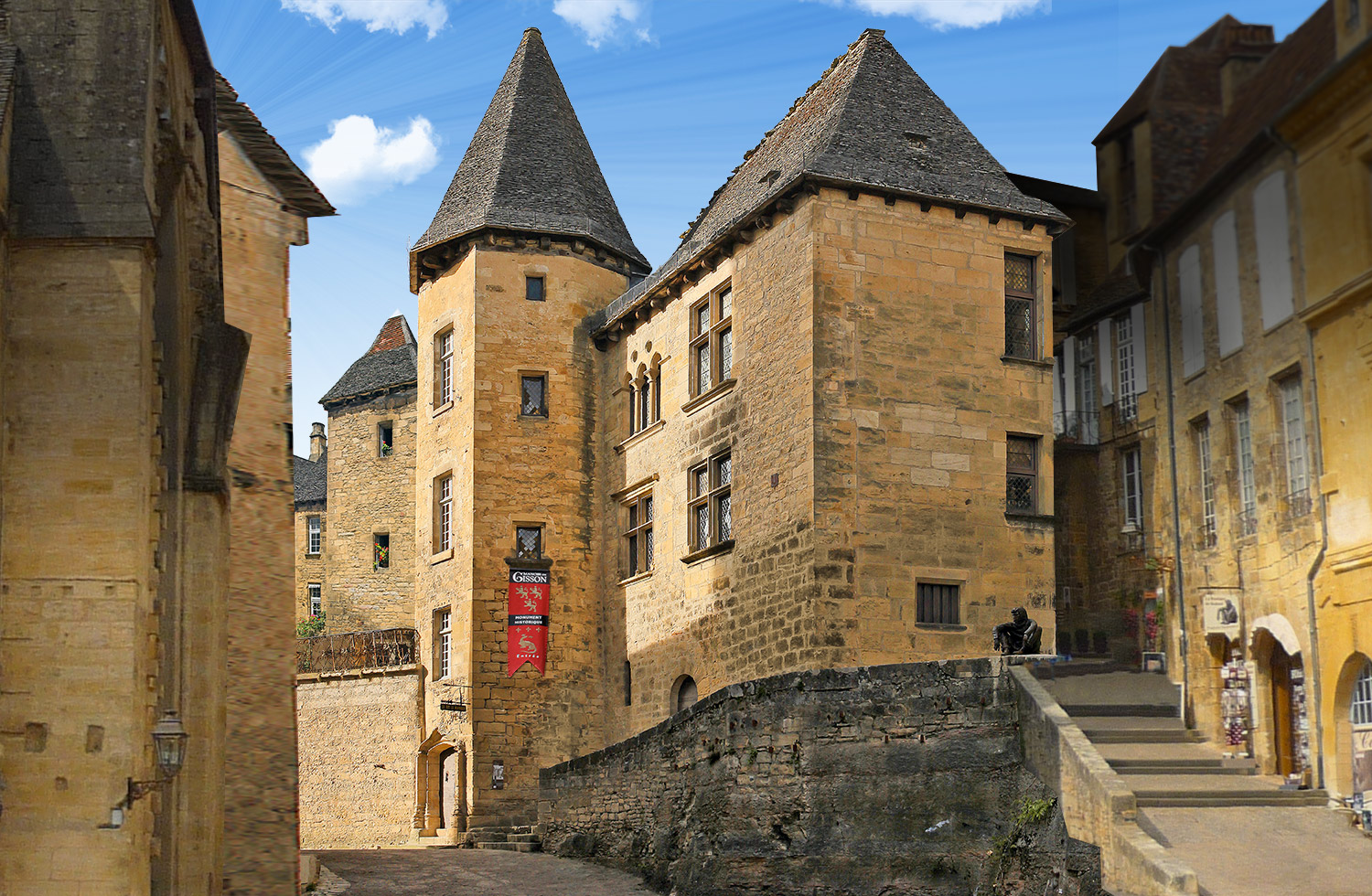 Manoir de Gisson à Sarlat en Périgord Noir